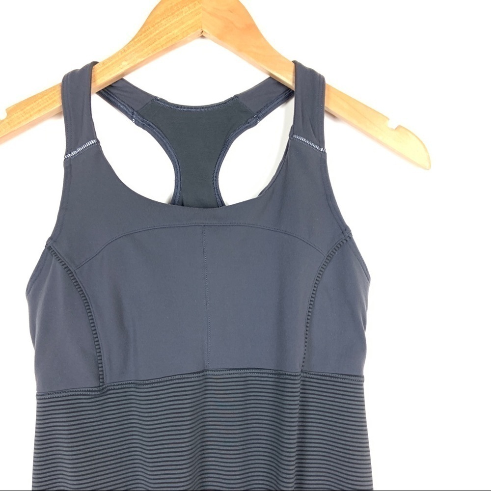 Athleta Skills Drills Racerback Tank Gray Sz XXS? - Picture 3 of 6
